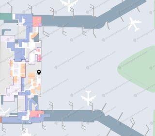 Departure Transit Hall Central (near Snooze Lounge)